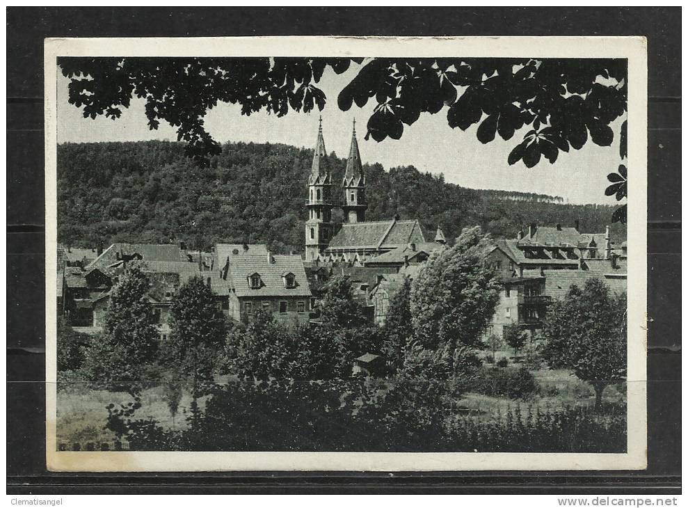 TOP!! MEININGEN * BLICK ZUR STADTKIRCHE * 1955 **!! - Meiningen