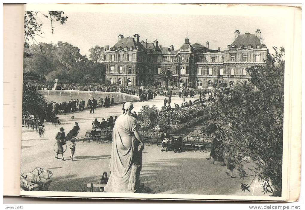 PARIS EN FLANANT "YVON" . BLOC DE 20 VUES (Il N'en Reste Que 11)  - Dédicace Imprimée Edmond HARANCOURT - Konvolute, Lots, Sammlungen