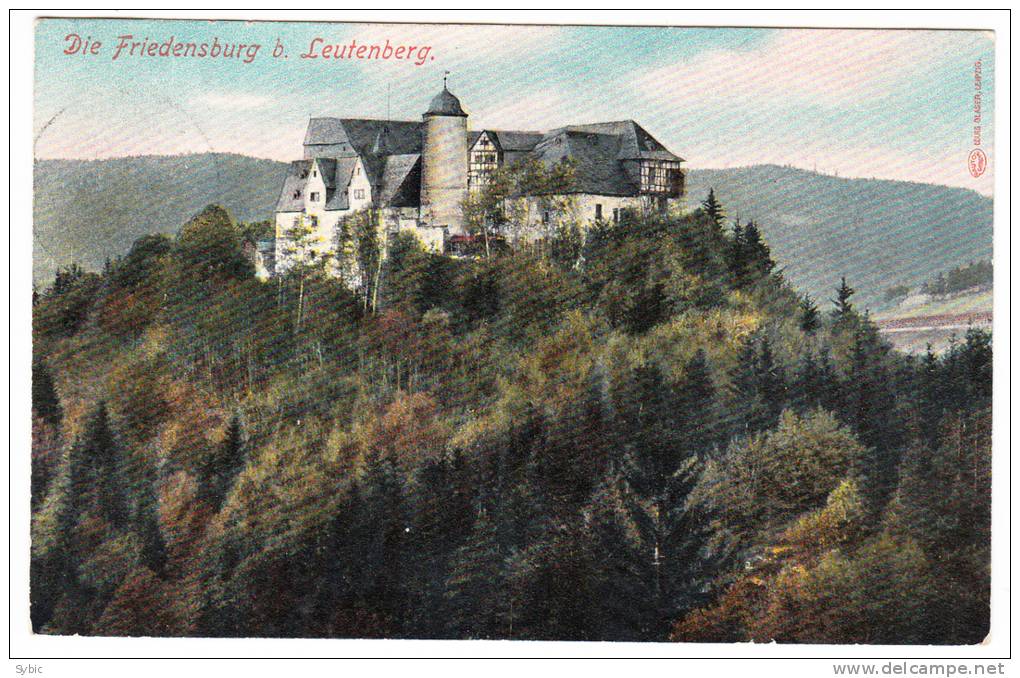 Die FRIEDENSBURG Bei LEUTENBERG - 1912 - Leutenberg