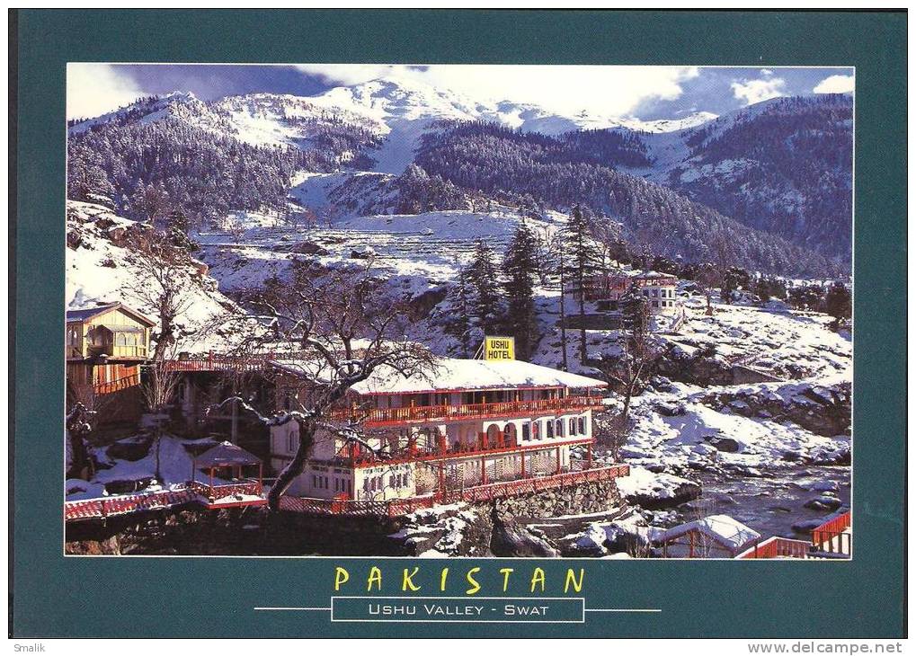 LC174 PAKISTAN POSTCARD Ushu Valley - Swat, Unused - Pakistan