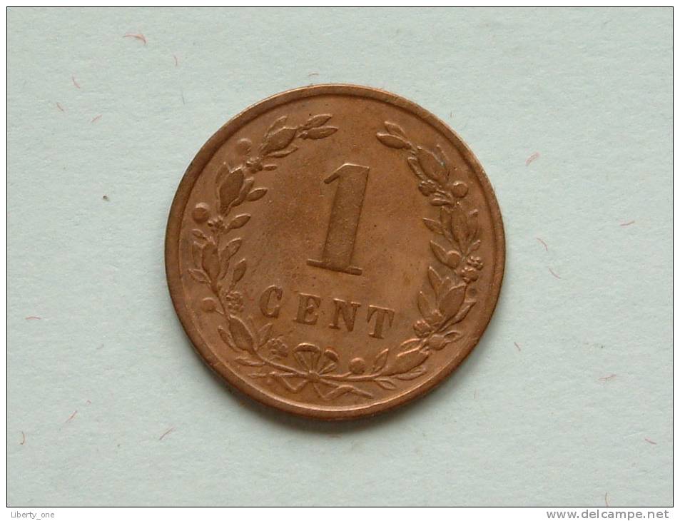 1901 - 1 Cent / KM 131 ( KoninGrijk / Uncleaned - For Grade, Please See Photo ) ! - 1 Cent