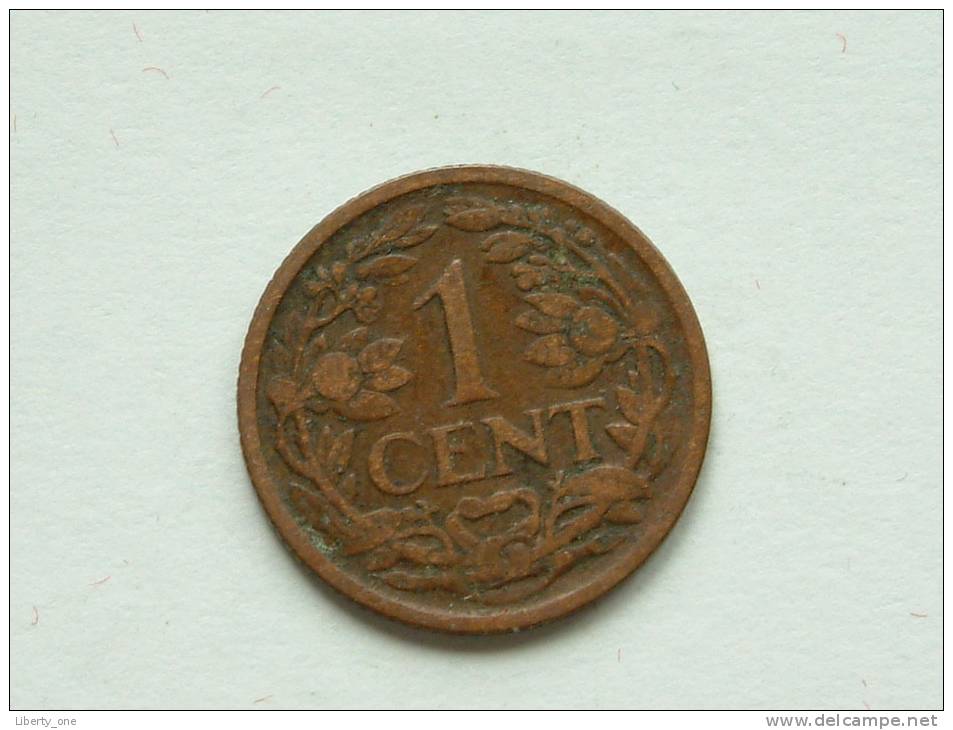 1917 - 1 Cent / KM 152 ( Uncleaned - For Grade, Please See Photo ) ! - 1 Cent