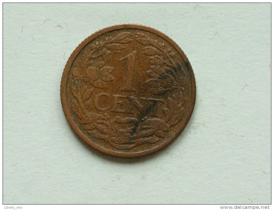 1924 - 1 Cent / KM 152 ( Uncleaned - For Grade, Please See Photo ) ! - 1 Cent