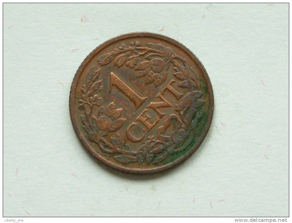 1928 - 1 Cent / KM 152 ( Uncleaned - For Grade, Please See Photo ) ! - 1 Cent