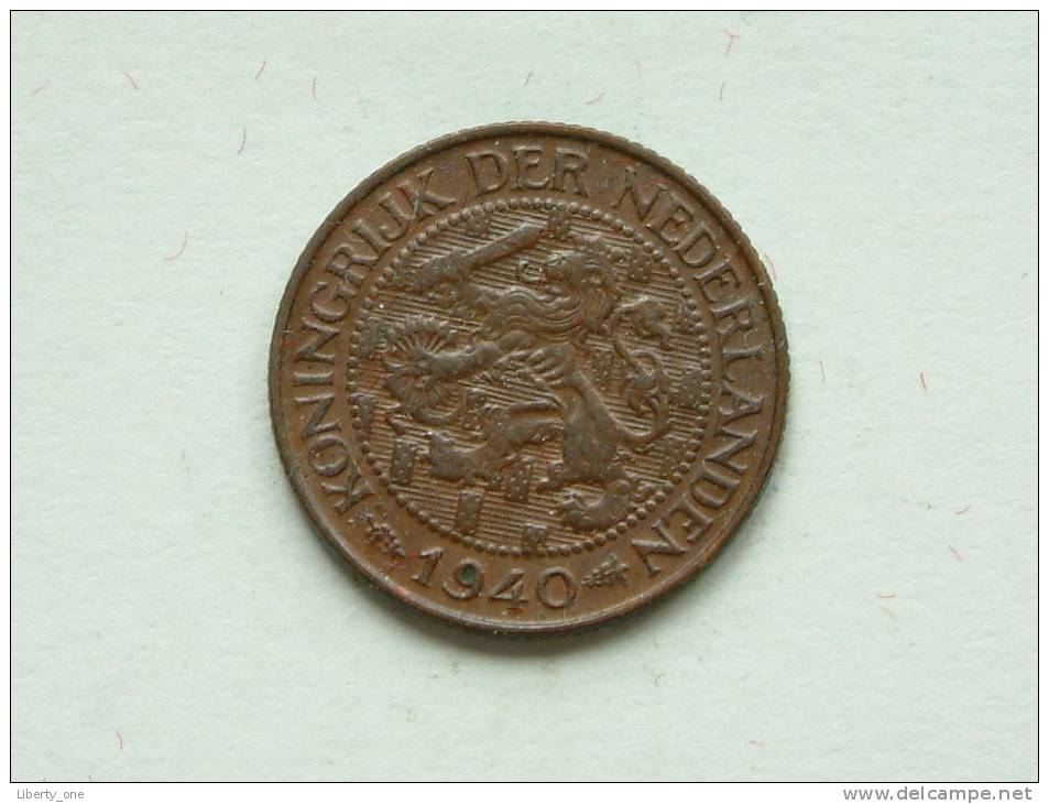 1940 - 1 Cent / KM 152 ( Uncleaned - For Grade, Please See Photo ) ! - 1 Cent