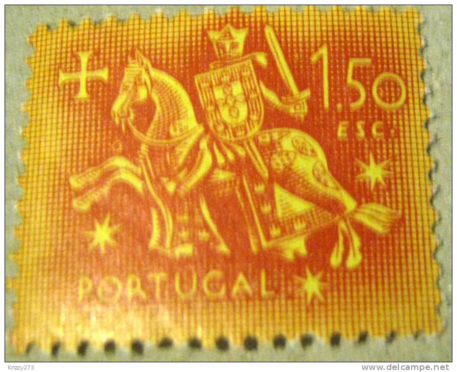 Portugal 1953 Medieval Knight 1.50esc - Mint - Nuovi