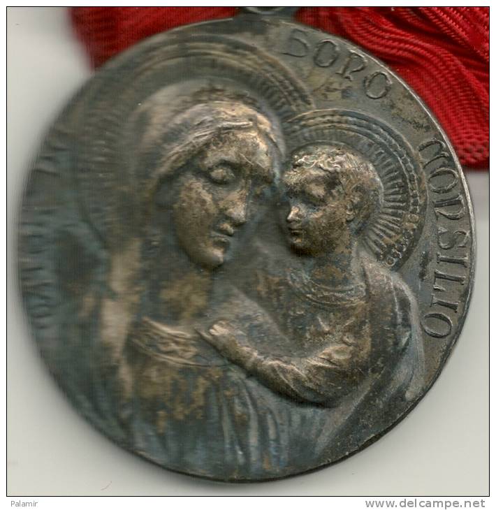 Pio XI Mater De Bono Consilio - Medaglia In Argento - Autres & Non Classés