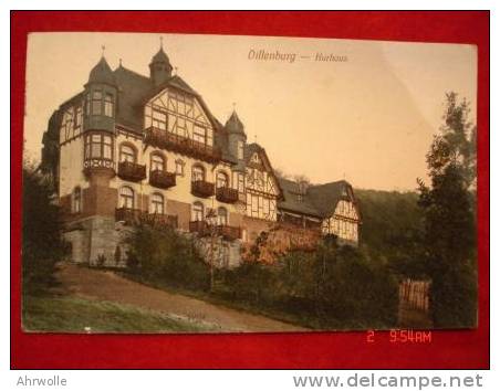 AK Dillenburg Kurhaus 1913 - Dillenburg