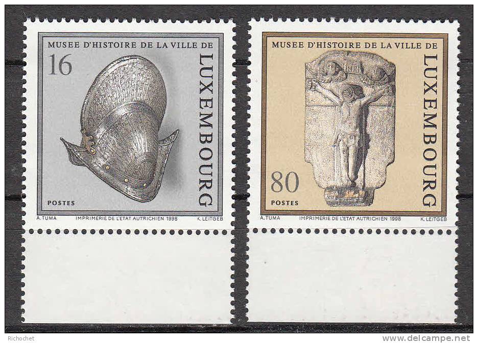 Luxembourg 1407 à 1408 ** - Unused Stamps