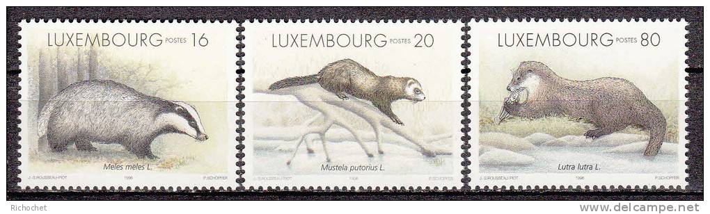 Luxembourg  1350 à 1352 ** - Unused Stamps
