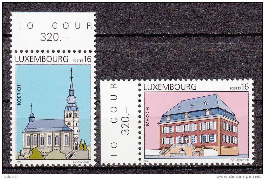 Luxembourg  1363 à 1364 ** - Unused Stamps