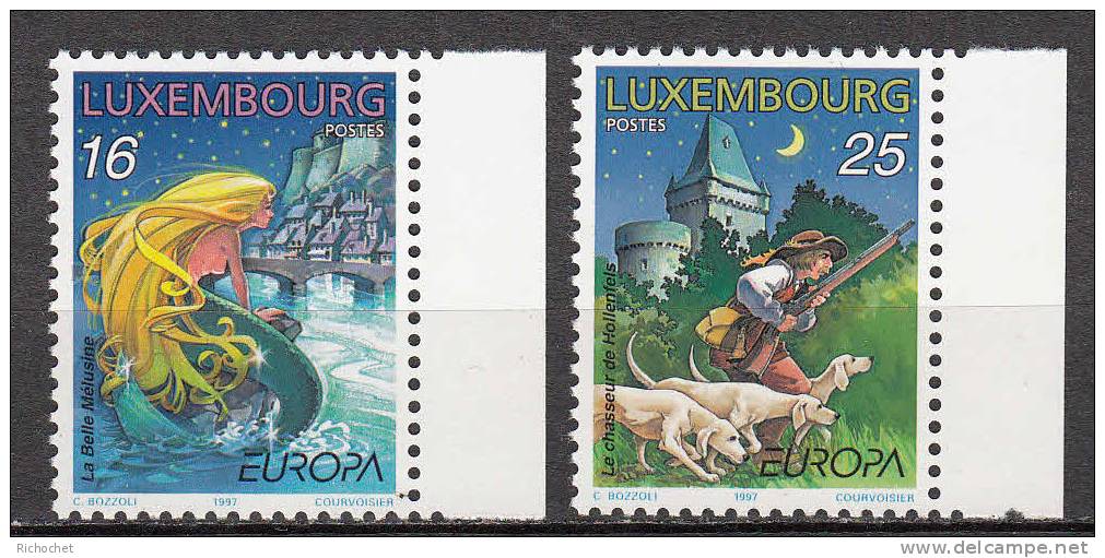Luxembourg  1368 à 1369 ** - Unused Stamps