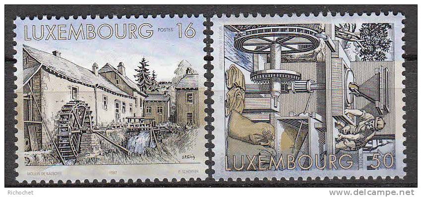 Luxembourg  1379 à 1380 ** - Unused Stamps
