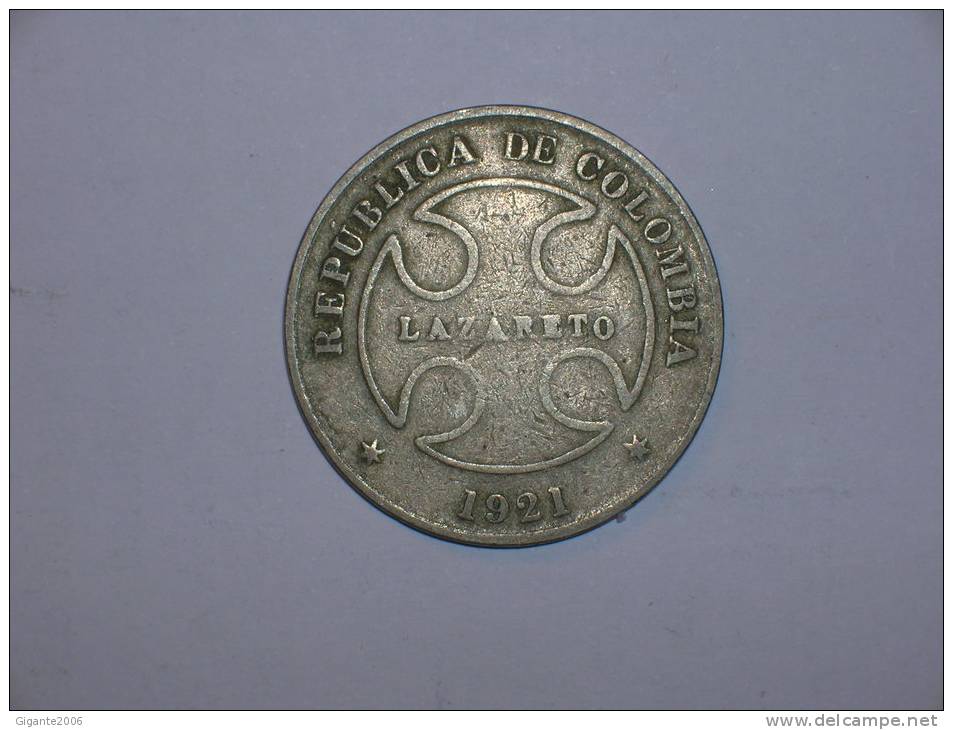 Colombia/ Lazareto 50 Centavos 1921 (2552) - Colombie