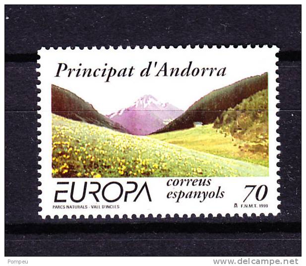 EUROPA CEPT 1999 - Andorra Espanhola - 1999