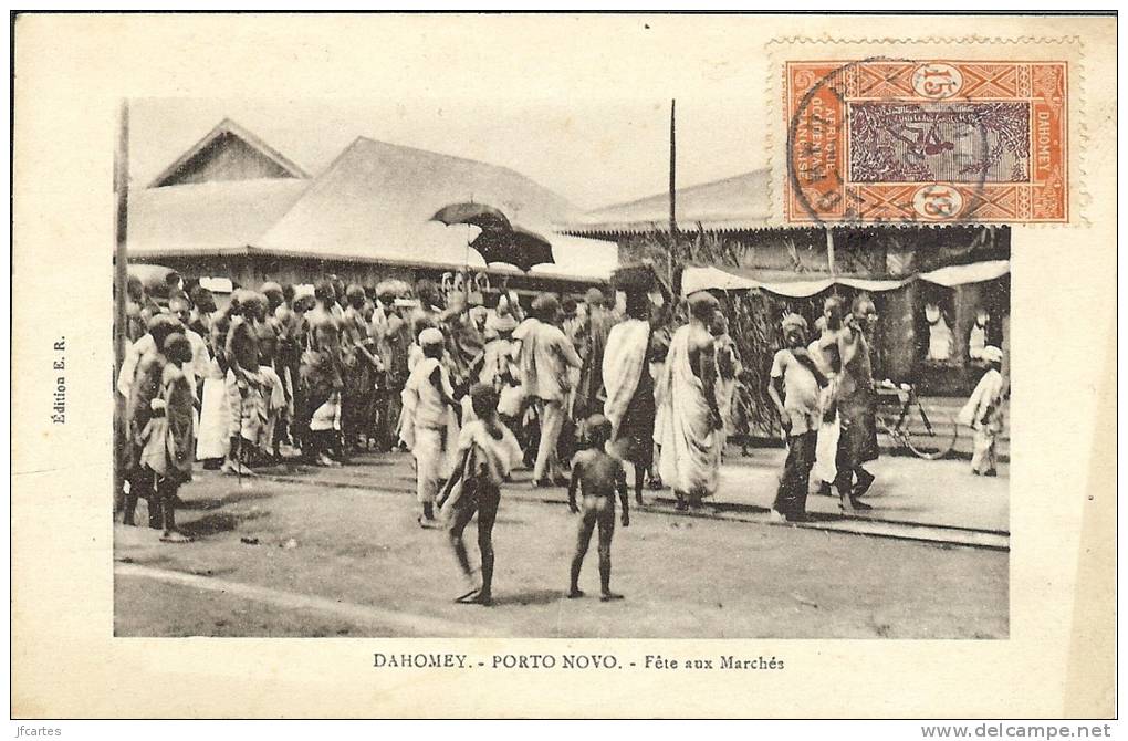 Etr - Afrique - DAHOMEY - Porto Novo - Fête Aux Marchés - Dahomey