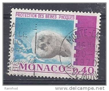 MONACO 1970 Protection Of Baby Seals FU - Used Stamps