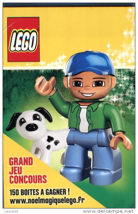 (601) Lego Advertising Card - - Jeux Et Jouets