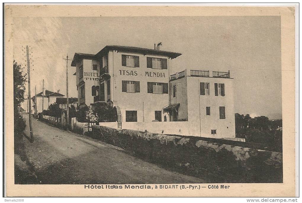 Bidart -HÔTEL Itsas , Côté Mer - Bidart