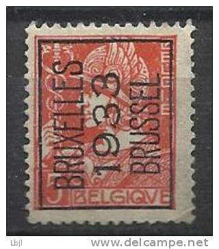 BELGIQUE ,  5 C , Commerce , 1932 , BRUXELLES 1933 BRUSSEL - Typo Precancels 1932-36 (Ceres And Mercurius)