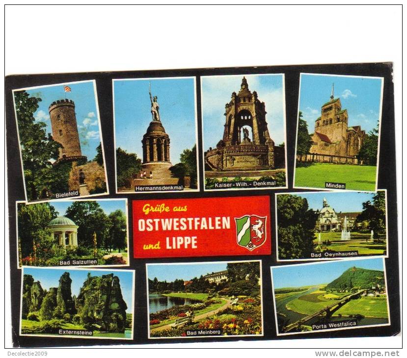 B67759 Germany Ostwestfalen Und Lippe Multiviews Used Perfect Shape Back Scan At Request - Lippstadt