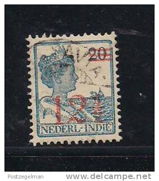 NEDERLANDS INDIE 1930 Used Stamp(s) Wilhelmina Overprint 12 1/2 Cent On 20 Cent Nr. 171 - Netherlands Indies