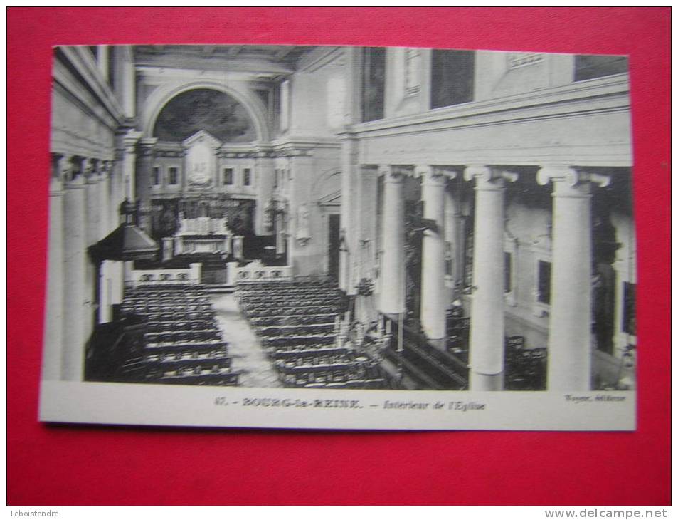 CPA-92-BOURG LA REINE-INTERIEUR DE L'EGLISE-NON VOYAGEE-CARTE EN BON ETAT - Bourg La Reine