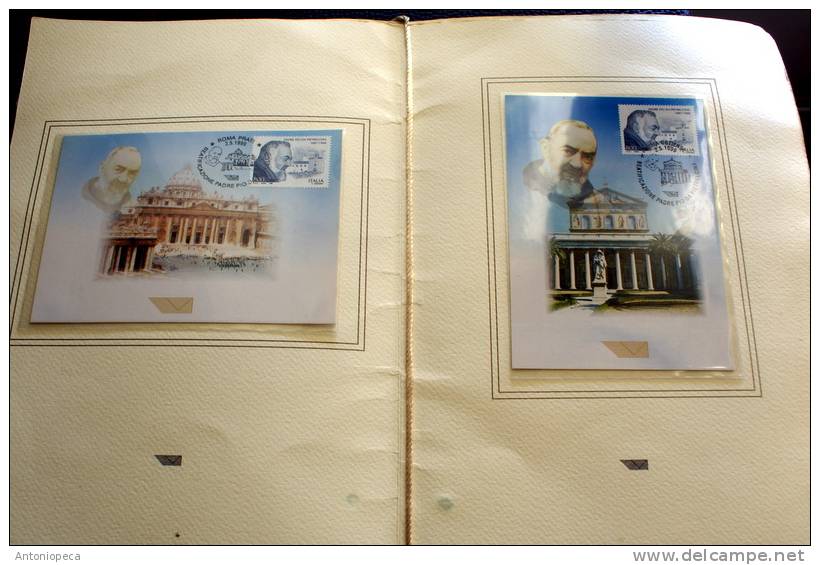 ITALIA 1999 - FOLDER BEATIFICAZIONE PADRE PIO - Presentation Packs