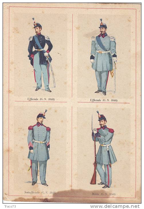 GUARDIE DI P.S. /  Uniformi Del Corpo (1848)_ Editrice Universale Di M.B.C. - Roma - Police - Gendarmerie