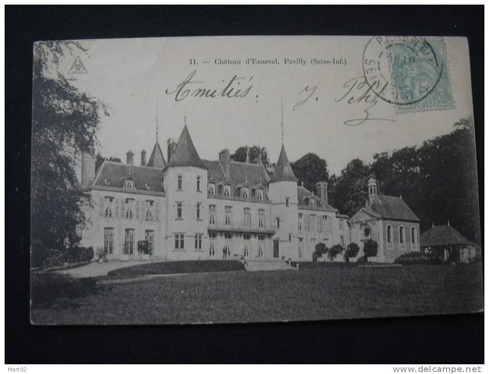 76 PAVILLY CHATEAU D ESNEVAL - Pavilly