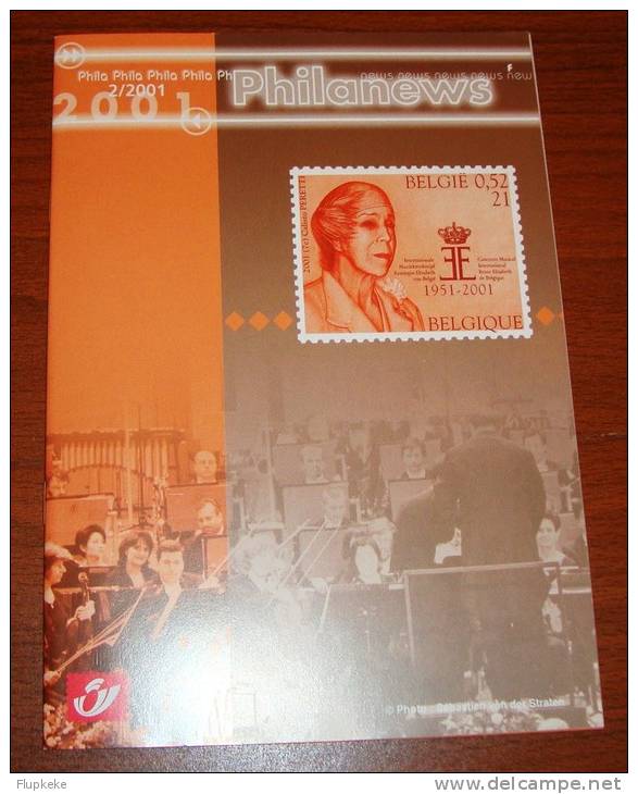 PhilaNews 2/2001 Concours Musical International Reine Elisabeth 1951-2001 - Français (àpd. 1941)