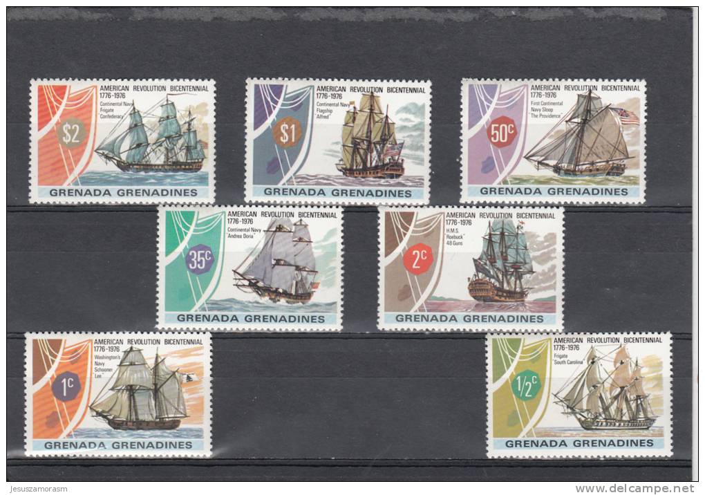 Grenada Grenadines Nº 157 Al 163 - St.Vincent Und Die Grenadinen