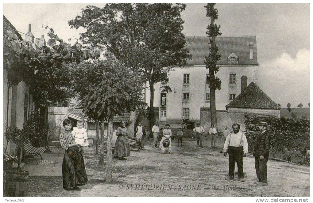 Carte Postale Saint-Symhorien Sur Saône  " Le Moulin " - Autres & Non Classés