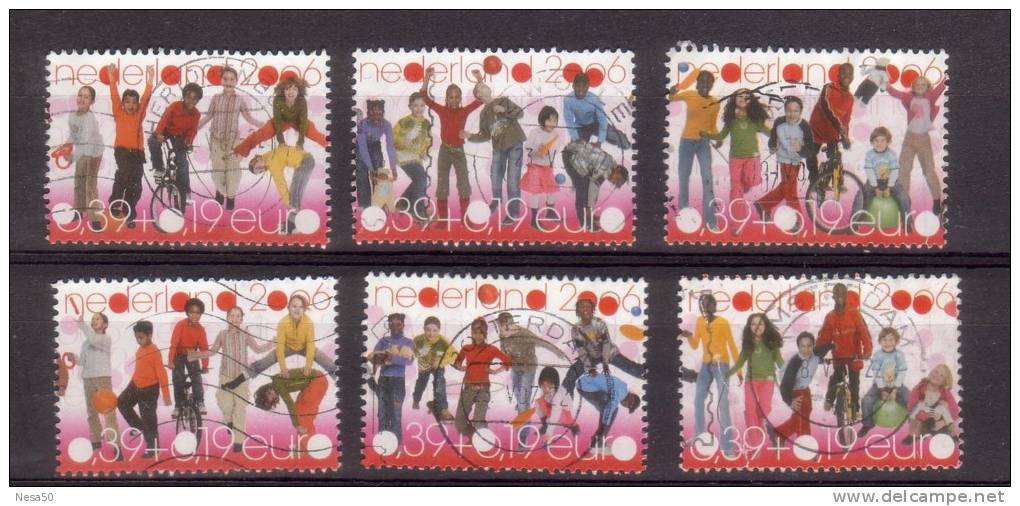 Nederland 2006 Nr 2445a Tm F  Kinderzegels - Used Stamps