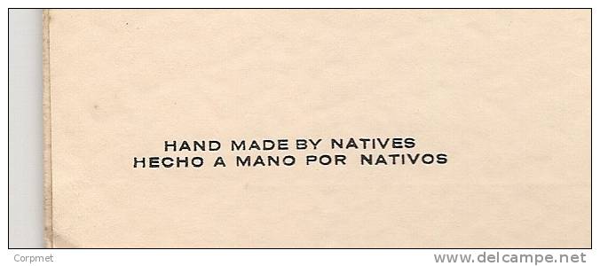 HAND MADE By BOLIVIAN NATIVES (KICHUA And AYMARAS)- MERRY CHRISTMAS 1969 - With Miniature Flute - Shoes And Indian Coif - Ohne Zuordnung