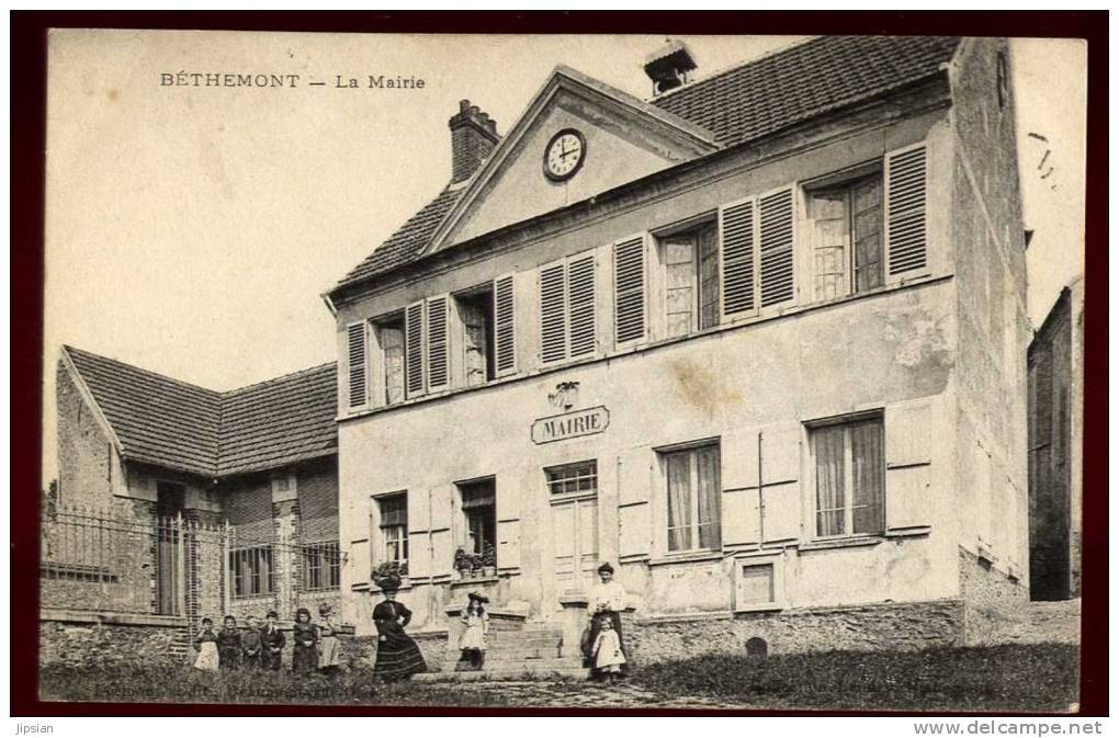 Cpa Du  95 Béthemont La Mairie     CRO5 - Autres & Non Classés