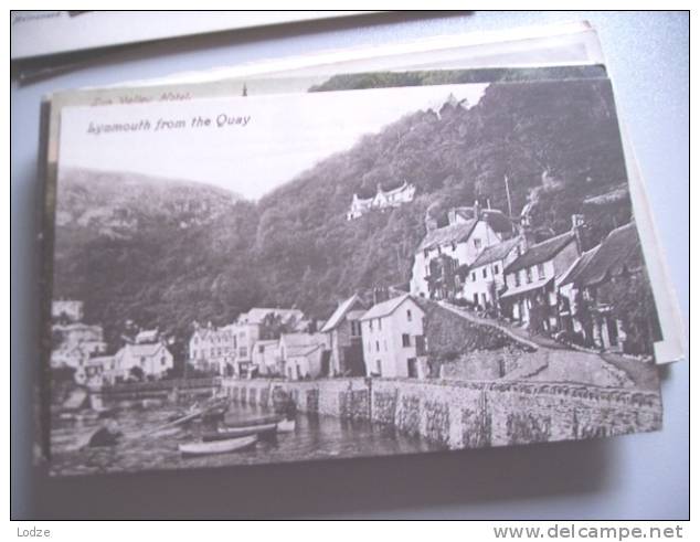 Unitid Kingdom England Engeland Lynmouth From Quay Old - Lynmouth & Lynton