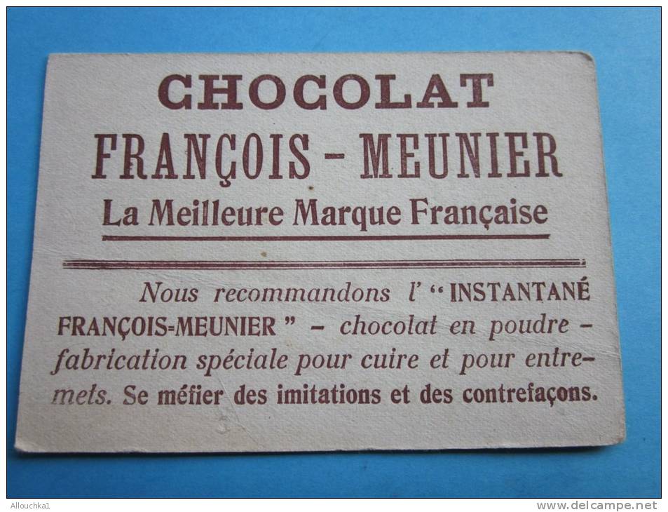 Chamonix Et Le Mont-Blanc &mdash; Chocolat François Meunier&mdash; Chromo Image&mdash; - Menier