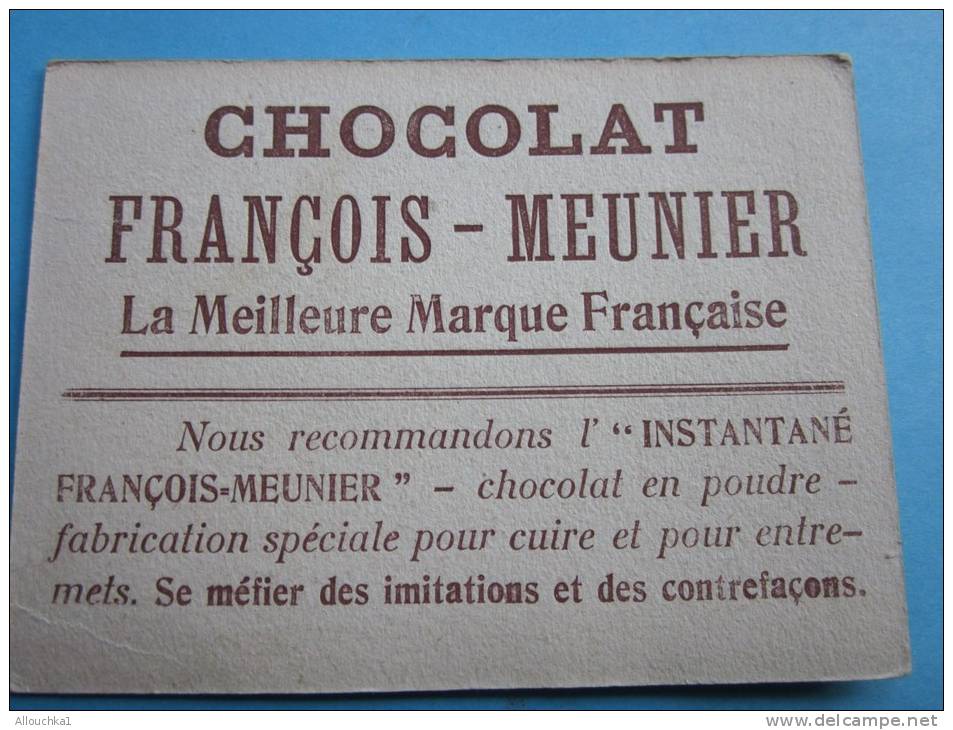 La Meije, Vue De La Tête De La Maye (Isère) &mdash; Chocolat François Meunier&mdash; Chromo Image&mdash; - Menier