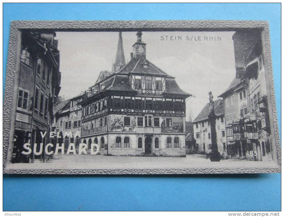 Stein Sur Le Rhin En Suisse -Chocolat Suchard Neuchâtel Suisse&mdash; Chromo Image&mdash; - Suchard