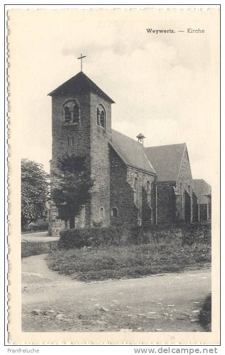 WEYWERTZ (4750) Kirche - WEVERCE Eglise - Butgenbach - Bütgenbach