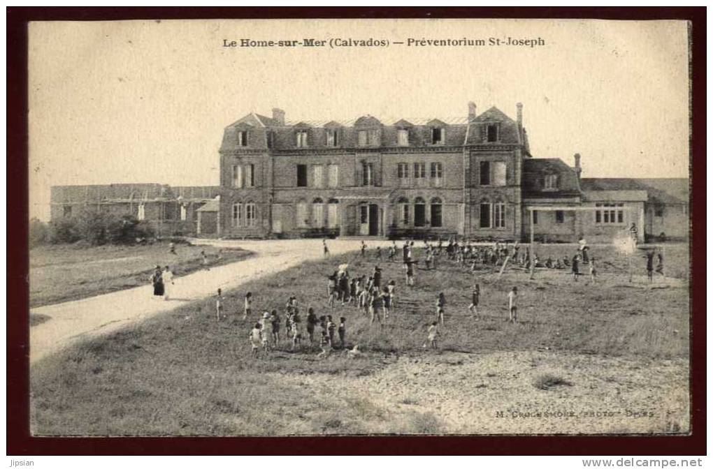 Cpa Du  14  La Home Sur Mer  Préventorium  St Joseph        CRO4 - Autres & Non Classés