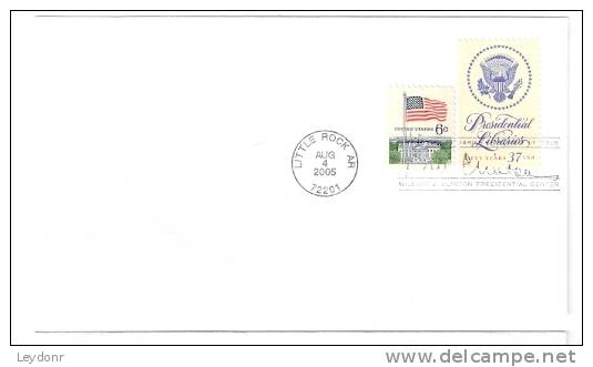 FDC Presidential Libraries - Fifty Years - Little Rock, AR - Scott # 3930 - 2001-2010