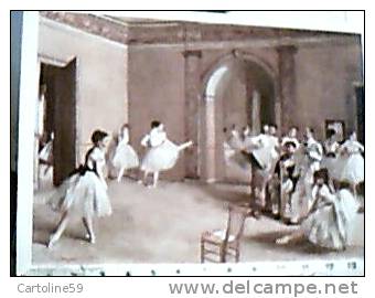 EDGAR DEGAS LE FOYER DE LA DANSE A L'OPERA DE LA RUE LE PELETIER BALLO  BALLERINE ALL'OPERA N1970 DS14878 - Baile