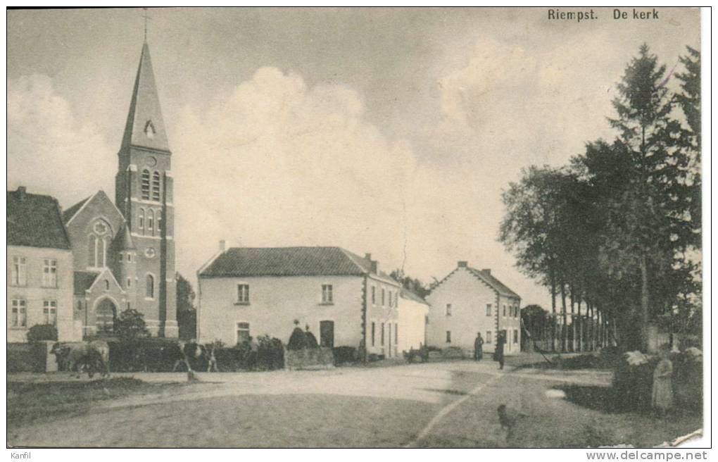 Riemst: De Kerk 1914 - Riemst