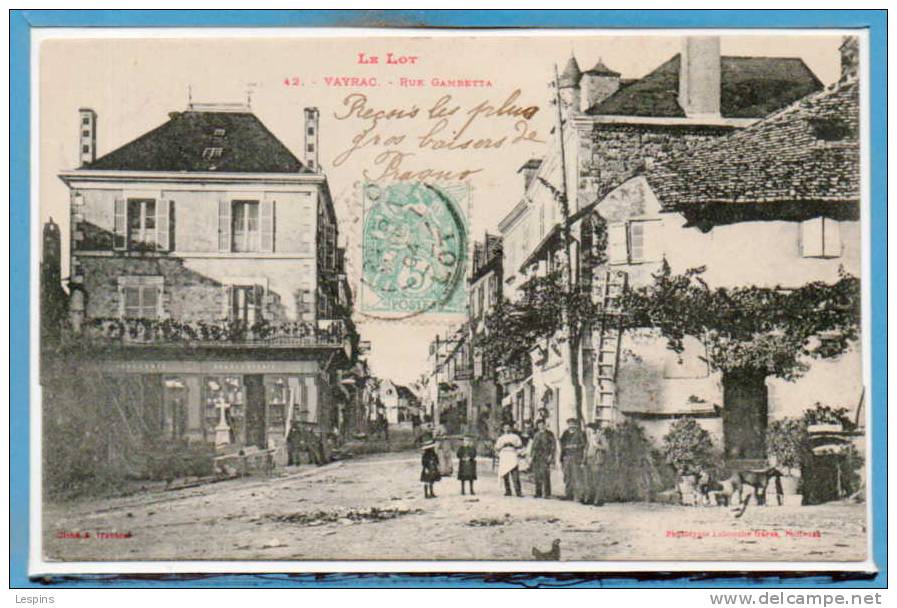 46 - VAYRAC--  Rue Gambetta - Vayrac