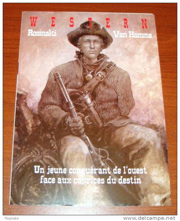 Maquette Promo Western Le Lombard - Press Books