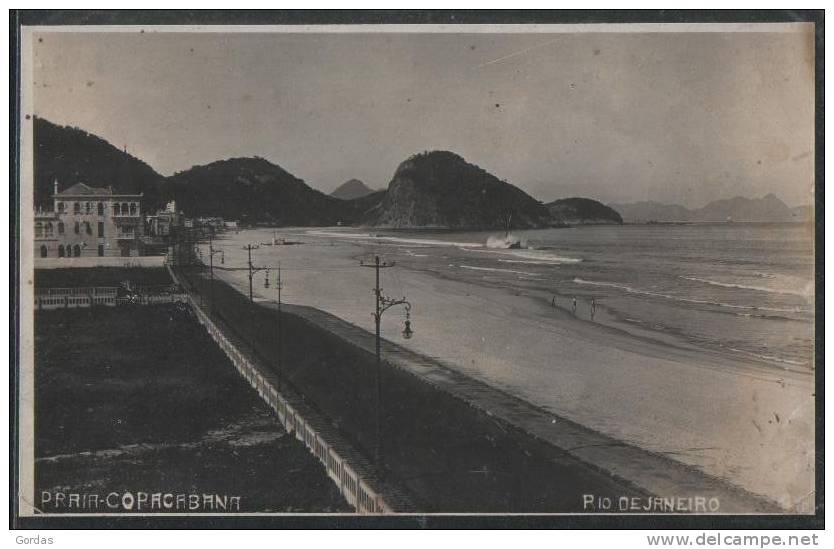 Brazil - Rio De Janeiro - Praia Copacabana - Copacabana