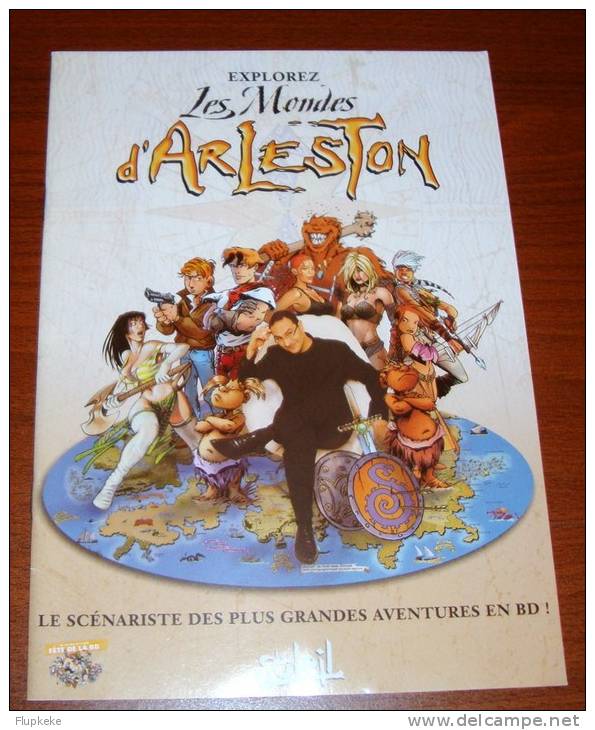 Maquette Promo Explorez Les Mondes De Arleston Soleil - Presseunterlagen