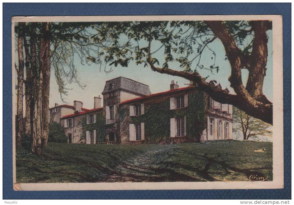 47 LOT ET GARONNE - CP COLORISEE CASTELJALOUX - CHATEAU LARROQUE - CIM - Casteljaloux